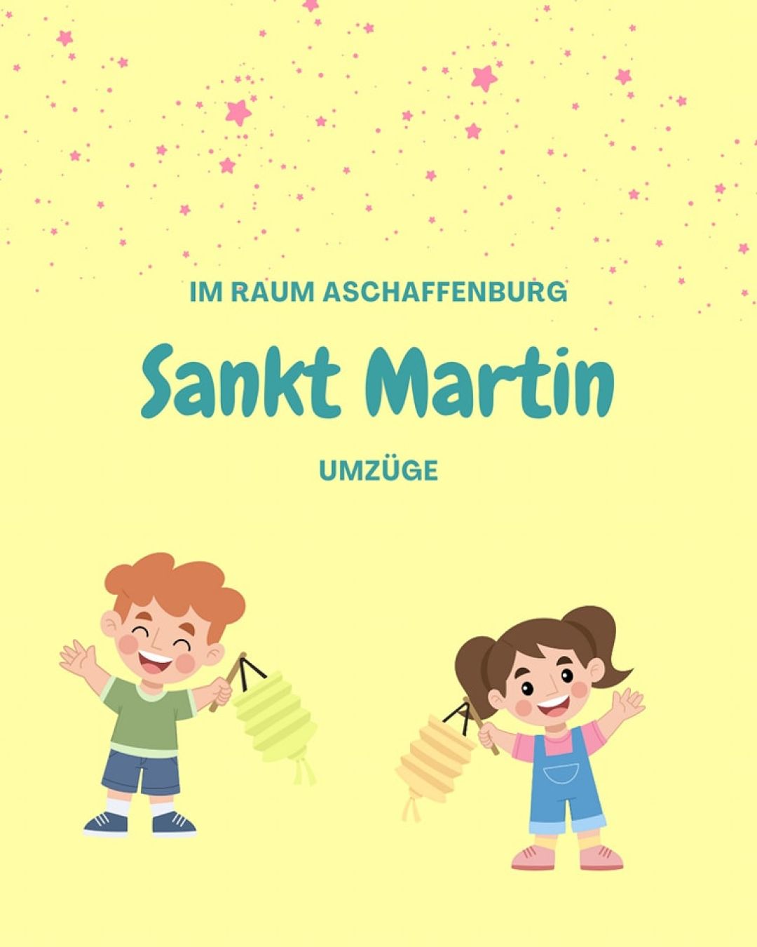 Sankt Martin - Laternen-Umzüge im Raum Aschaffenburg 2024 - ABtown Familienzeit Aschaffenburg